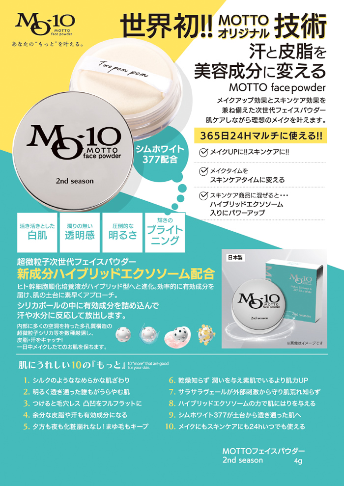 汗と皮脂を美容成分に変える